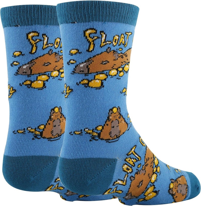 ooohyeah Kid's Novelty Cute Animals Crew Socks, Funny Crazy Silly Cool Casual Dress Socks for Boy and Girl, Size 1-5 - Image 2
